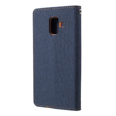 Чехол-книжка MERCURY Canvas Diary для Samsung Galaxy A6 2018 (A600) - Dark Blue