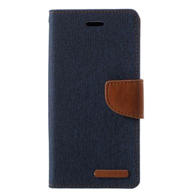 Чехол-книжка MERCURY Canvas Diary для Samsung Galaxy A6 2018 (A600) - Dark Blue
