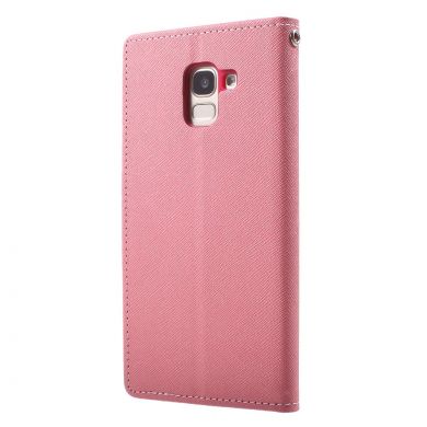 Чехол-книжка MERCURY Fancy Diary для Samsung Galaxy J6 2018 (J600) - Pink