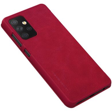 Чохол-книжка NILLKIN Qin Series для Samsung Galaxy A72 (А725) - Red