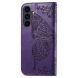 Чохол-книжка з малюнком UniCase Butterfly Pattern для Samsung Galaxy S26 FE - Dark Purple