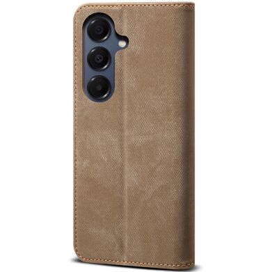 Чехол-книжка UniCase Jeans Wallet для Samsung Galaxy S25 FE (S731) - Khaki