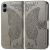 Чехол UniCase Butterfly Pattern для Samsung Galaxy A06 (A065) - Grey