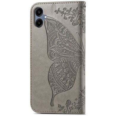 Чехол UniCase Butterfly Pattern для Samsung Galaxy A06 (A065) - Grey