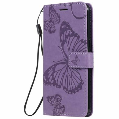 Чехол UniCase Butterfly Pattern для Samsung Galaxy A10s (A107) - Purple