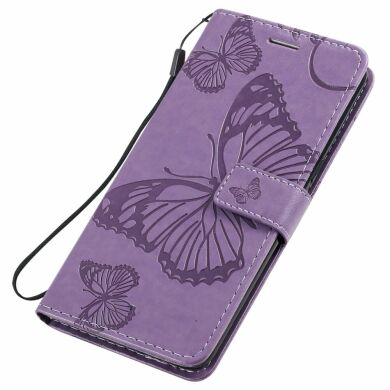 Чехол UniCase Butterfly Pattern для Samsung Galaxy A10s (A107) - Purple