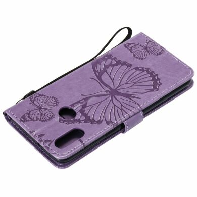 Чехол UniCase Butterfly Pattern для Samsung Galaxy A10s (A107) - Purple