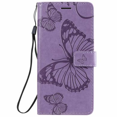 Чехол UniCase Butterfly Pattern для Samsung Galaxy A10s (A107) - Purple