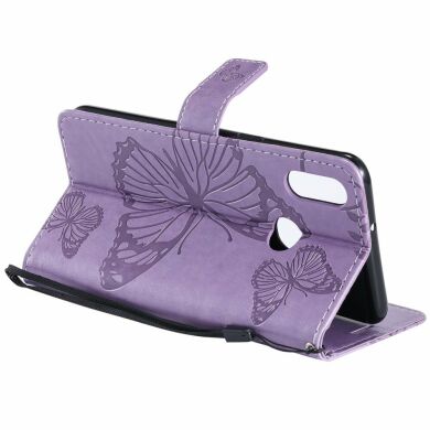 Чехол UniCase Butterfly Pattern для Samsung Galaxy A10s (A107) - Purple