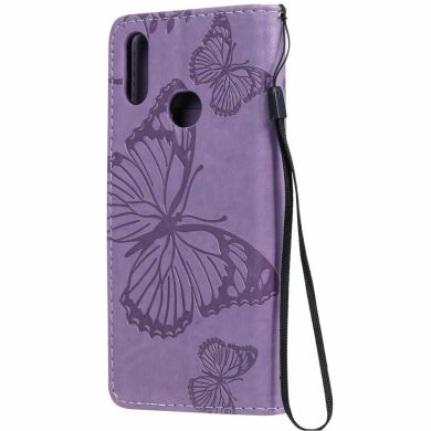 Чехол UniCase Butterfly Pattern для Samsung Galaxy A10s (A107) - Purple