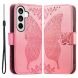 Чохол UniCase Butterfly Pattern для Samsung Galaxy A37 (A376) - Pink