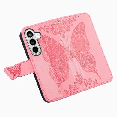 Чохол UniCase Butterfly Pattern для Samsung Galaxy A37 (A376) - Pink