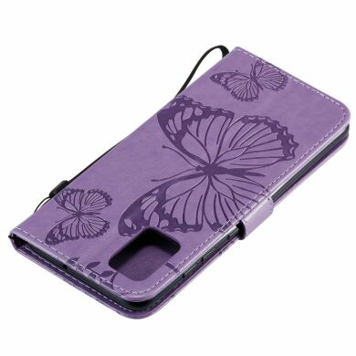 Чехол UniCase Butterfly Pattern для Samsung Galaxy A51 (А515) - Purple