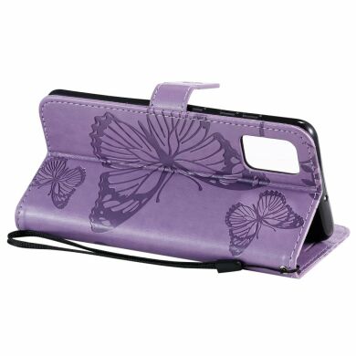 Чехол UniCase Butterfly Pattern для Samsung Galaxy A51 (А515) - Purple