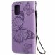 Чехол UniCase Butterfly Pattern для Samsung Galaxy A51 (А515) - Purple. Фото 4 из 10