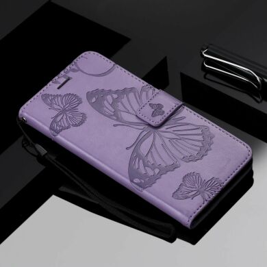 Чехол UniCase Butterfly Pattern для Samsung Galaxy A51 (А515) - Purple