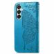 Чохол UniCase Butterfly Pattern для Samsung Galaxy M15 (M156) - Blue