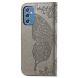 Чехол UniCase Butterfly Pattern для Samsung Galaxy M52 (M526) - Grey. Фото 3 из 12