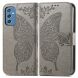 Чохол UniCase Butterfly Pattern для Samsung Galaxy M52 (M526) - Grey