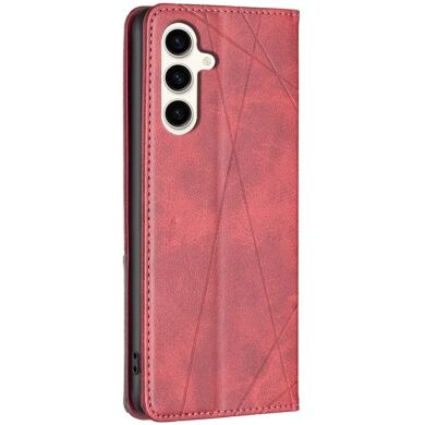 Чехол UniCase Geometric Pattern для Samsung Galaxy S24 FE (S721) - Red