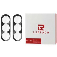 Комплект защитных стекол на камеру LEREACH Camera Lens Protector для Samsung Galaxy A37 (A376) - Black
