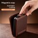 Шкіряний чохол QIALINO Wallet Case (FF) для Samsung Galaxy Flip 8 - Black