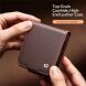 Шкіряний чохол QIALINO Wallet Case (FF) для Samsung Galaxy Flip 8 - Black