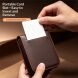 Шкіряний чохол QIALINO Wallet Case (FF) для Samsung Galaxy Flip 8 - Black