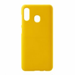 Пластиковий чохол Deexe Hard Shell для Samsung Galaxy A30 (A305), Yellow