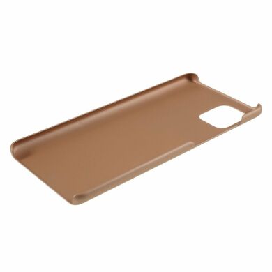 Пластиковый чехол Deexe Hard Shell для Samsung Galaxy A71 (A715) - Gold