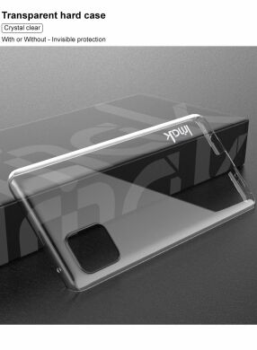 Пластиковий чохол IMAK Crystal II Pro для Samsung Galaxy Note 10 Lite (N770) - Transparent