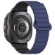 Ремінець Deexe Magnetic Strap для Samsung Galaxy Watch Ultra (47mm) - Dark Blue / Black