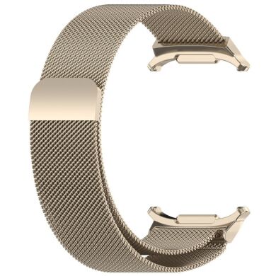 Ремешок Deexe Milanese Stainless Steel для Samsung Galaxy Watch Ultra (47mm) - Starlight