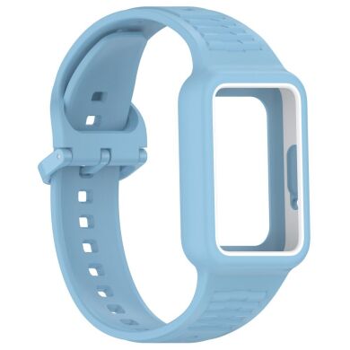 Ремешок Deexe Prime Strap для Samsung Galaxy Fit 3 - Sky Blue