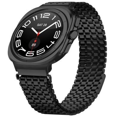 Ремінець Deexe Pulsar для Samsung Galaxy Watch Ultra (2025) - Black