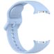 Ремешок Deexe Silicone Band для Samsung Galaxy Watch 8 (40/44mm) / 8 Classic - Baby Blue. Фото 4 из 7