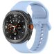 Ремешок Deexe Silicone Band для Samsung Galaxy Watch 8 (40/44mm) / 8 Classic - Baby Blue. Фото 2 из 7
