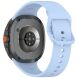 Ремешок Deexe Silicone Band для Samsung Galaxy Watch 8 (40/44mm) / 8 Classic - Baby Blue. Фото 1 из 7