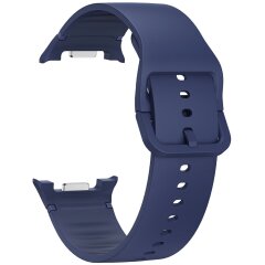 Ремешок Deexe Soft Silicone для Samsung Galaxy Watch 8 (40/44mm) / 8 Classic - Midnight Blue