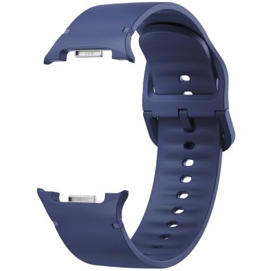 Ремешок Deexe Soft Silicone для Samsung Galaxy Watch 8 (40/44mm) / 8 Classic - Midnight Blue