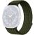 Ремешок Deexe Soft Weave для Samsung Galaxy Watch Ultra (47mm) / Ultra (2025) - Dark Green