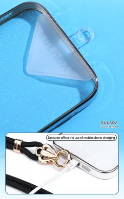Ремешок для смартфона SULADA Love Lanyard - Black