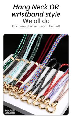 Ремешок для смартфона SULADA Love Lanyard - Black
