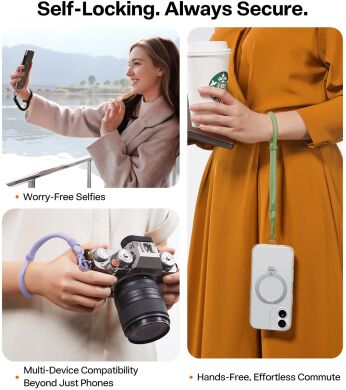 Ремінець для смартфона TORRAS LoopGo Flex Wrist - Blue