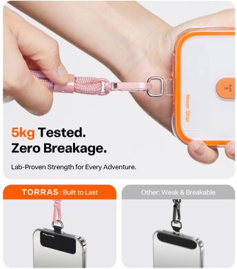 Ремінець для смартфона TORRAS LoopGo Flex Wrist - Blue