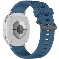 Ремешок KALEBOL Tire Pattern для Samsung Galaxy Watch 8 (40/44mm) / 8 Classic - Dark Blue