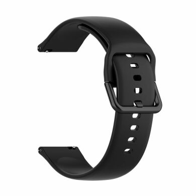 Ремешок UniCase Silicone Strap для Samsung Watch Active / Active 2 40mm / Active 2 44mm - Black