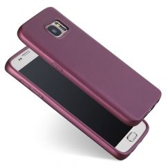 Силиконовый чехол X-LEVEL Matte для Samsung Galaxy S7 (G930) - Wine Red