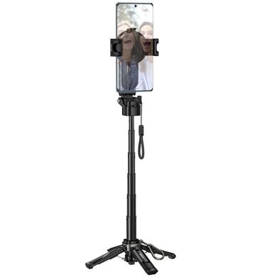Селфи-монопод Hoco K27 Pro 2 in 1 Magnetic Clamp - Black