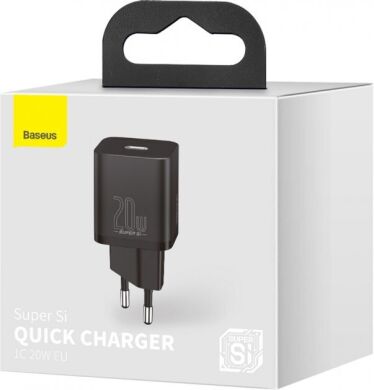 Сетевое зарядное устройство Baseus Super Si Quick Charger (20W) CCSUP-B — Black